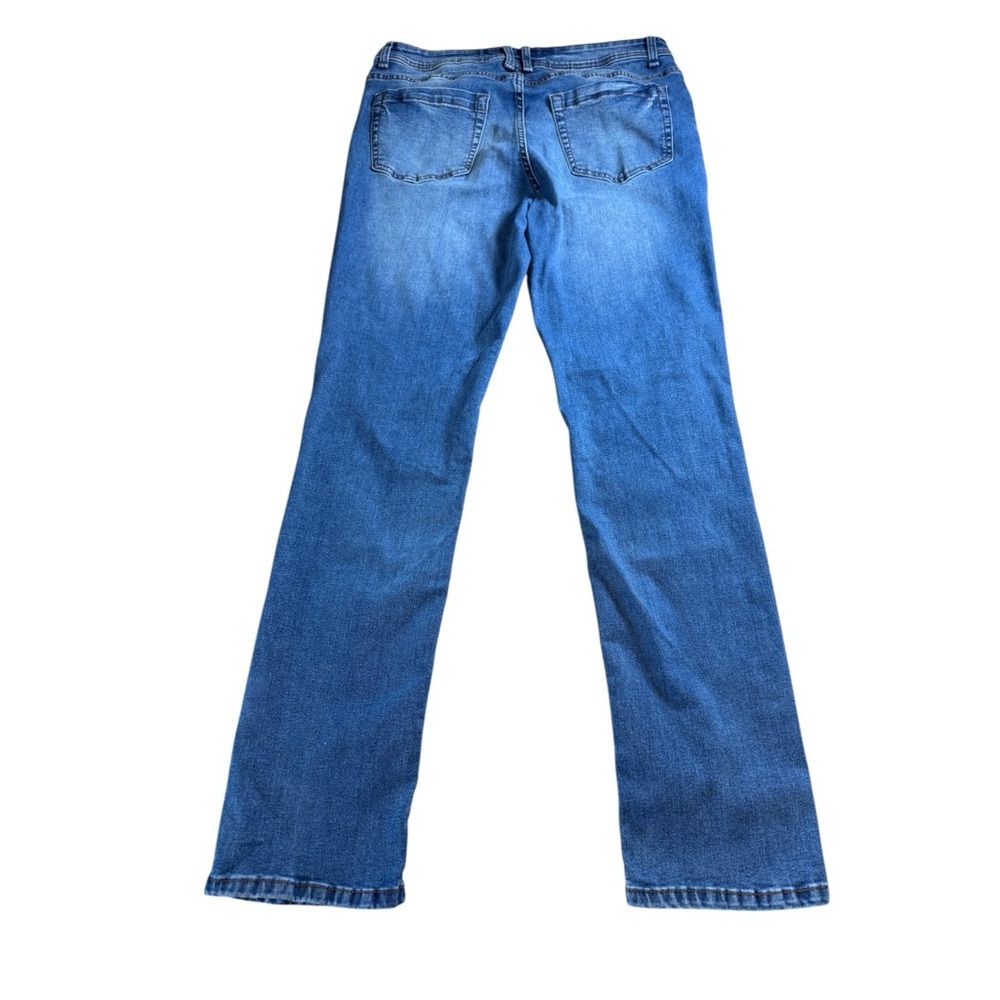 The Perfect Jean NYC Slim Thick Jeans Mens 34x34 Blue Skinny Stretch Denim TPJ - Picture 2 of 9